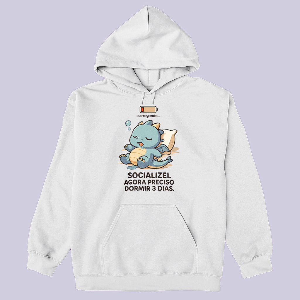 SOCIALIZEI. Agora preciso dormir 3 dias.