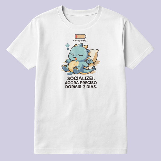 SOCIALIZEI. Agora preciso dormir 3 dias.