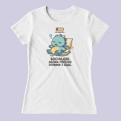 SOCIALIZEI. Agora preciso dormir 3 dias.
